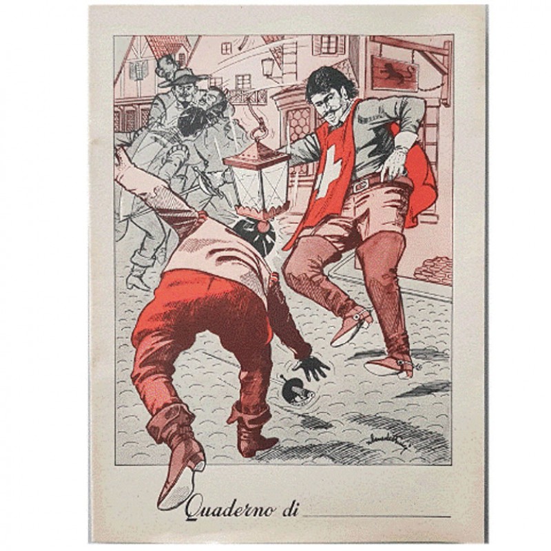 LOTTO DA 4 QUADERNI  SCOLASTICI D'EPOCA